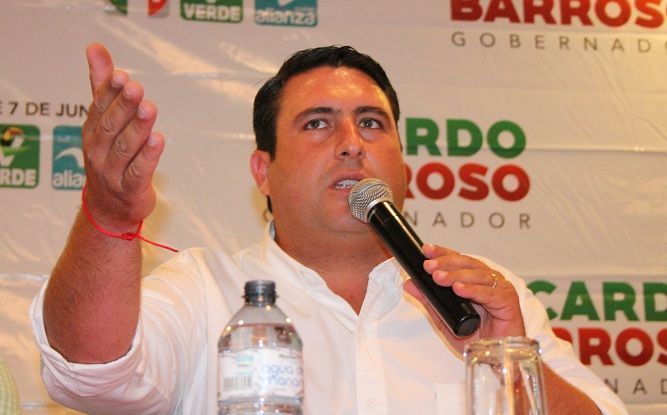 Asegura Ricardo Barroso que vivió su peor pesadilla el día de las elecciones Asegura Ricardo Barroso que vivió su peor pesadilla el día de las elecciones