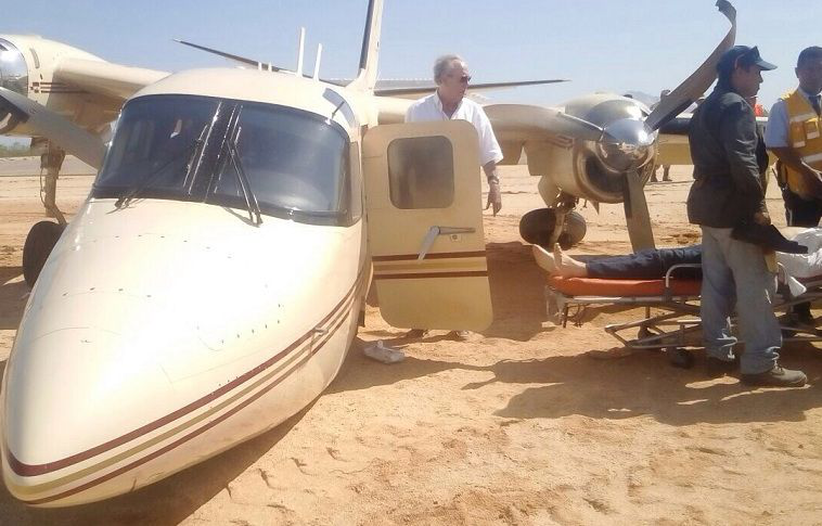 Falla en el tren de aterrizaje obliga a que se despiste una avioneta en CSL