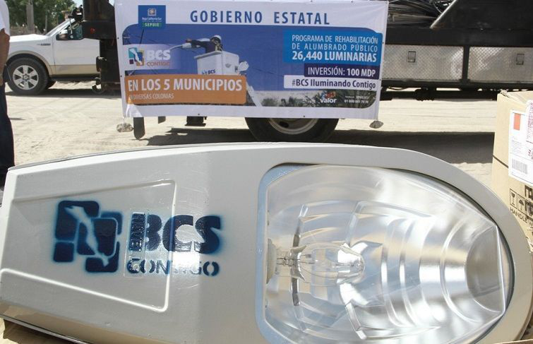 Inviertirá el Gobierno del Estado 100 mdp en alumbrado público Inviertirá el Gobierno del Estado 100 mdp en alumbrado público