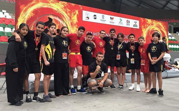 17 Preseas logra la Academia “Jacobos Sanda Wushu” en el Campeonato Nacional