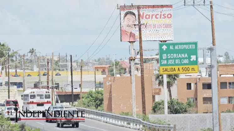 A más de dos meses de las elecciones, aún es posible ver publicidad electoral en las calles