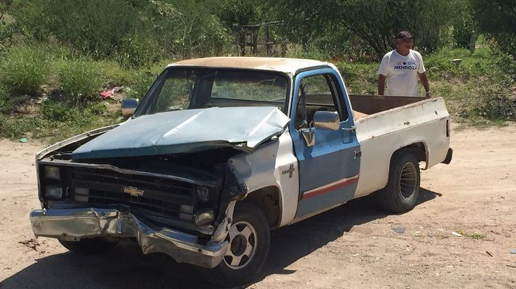 Fuerte accidente en “Las Antenas”; conductor viajaba a gran velocidad