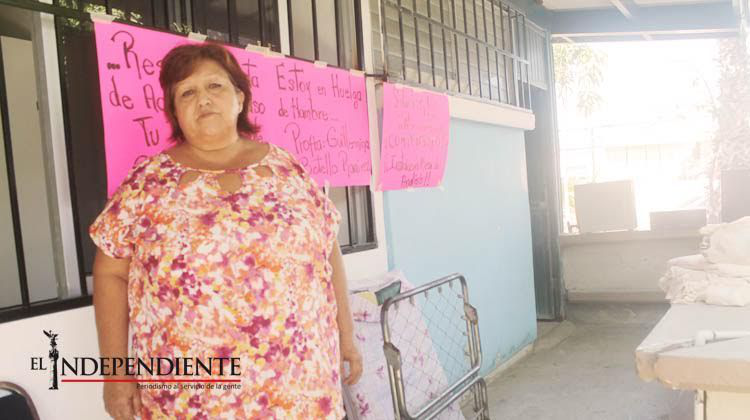 Maestra cabeña cumple tres días en huelga de hambre; no ha tenido respuesta de autoridades, afirma Maestra cabeña cumple tres días en huelga de hambre; no ha tenido respuesta de autoridades, afirma