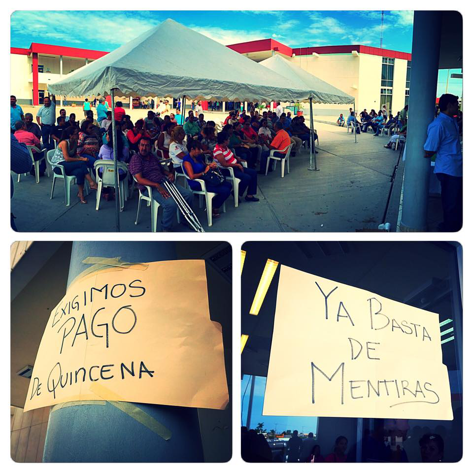 No pagó el Ayto de La Paz la quincena; Dice el Secretario General  que no tienen dinero