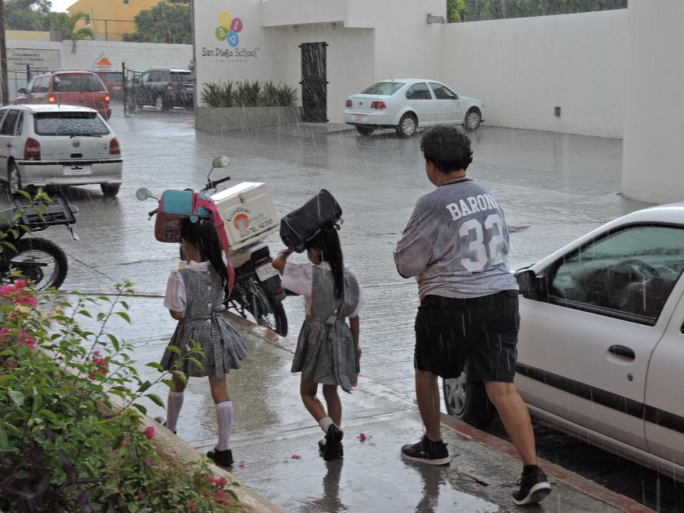 Suspenden clases en Los Cabos y La Paz por "Linda" Suspenden clases en Los Cabos y La Paz por "Linda"