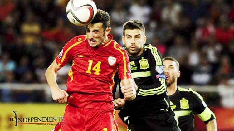 Autogol de Macedonia acerca a España a la Euro Autogol de Macedonia acerca a España a la Euro