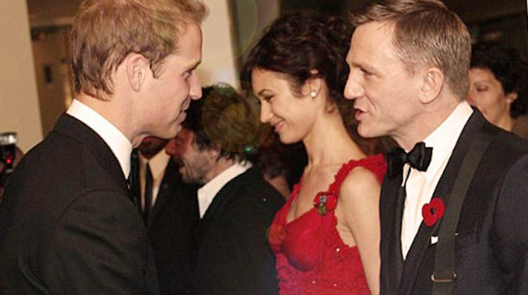 Realeza británica estará en el estreno de cinta de James Bond