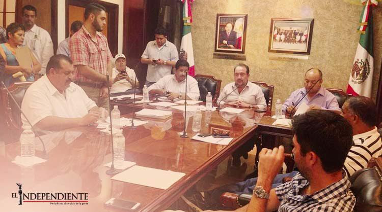 Ediles aprueban tablas catastrales, acto de informe de gobierno y toma de protesta del nuevo Ayto