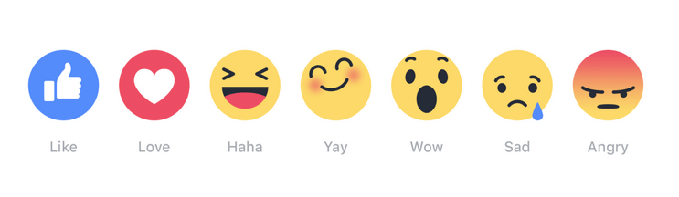 Facebook ya no solo dice 'Me gusta', agrega varios 'emojis' Facebook ya no solo dice 'Me gusta', agrega varios 'emojis'