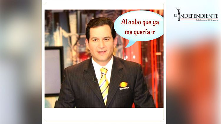 Se burlan en las redes de Javier Alarcón por su salida de Televisa Se burlan en las redes de Javier Alarcón por su salida de Televisa