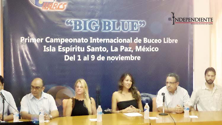 BCS será sede del Primer Campeonato Internacional de Buceo Libre “Big Blue” BCS será sede del Primer Campeonato Internacional de Buceo Libre “Big Blue”