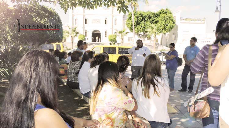 Se manifiestan trabajadores del Ayto cabeño; “Queremos pagos”, advierten Se manifiestan trabajadores del Ayto cabeño; “Queremos pagos”, advierten
