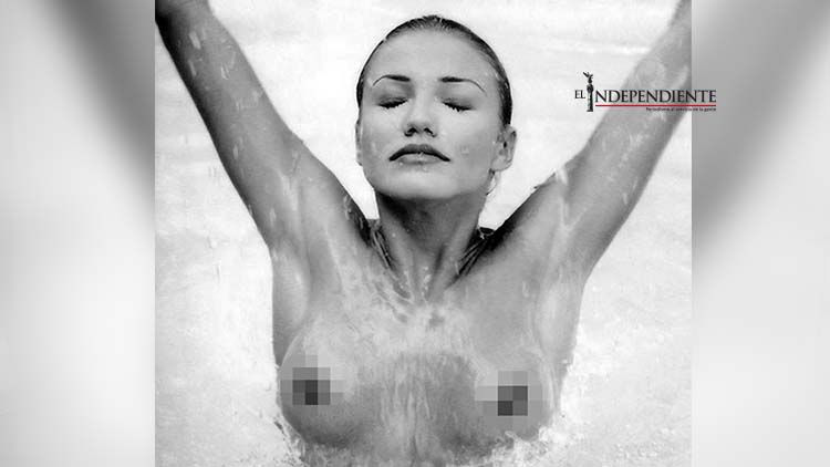 Revelan 'topless' de Cameron Diaz cuando tenía 26 años Revelan 'topless' de Cameron Diaz cuando tenía 26 años