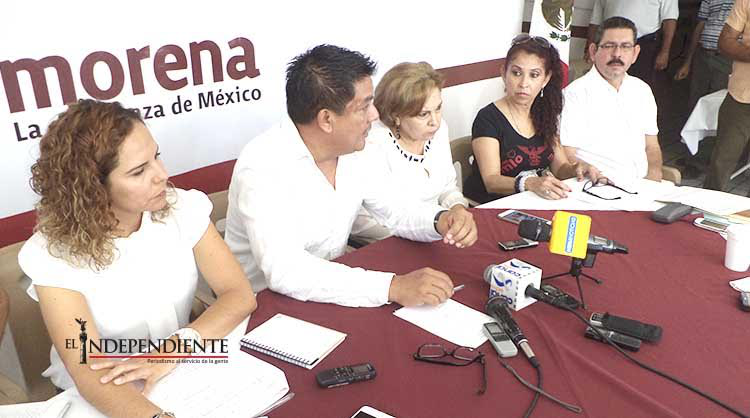 En desacuerdo MORENA con los avances en materia de seguridad en BCS En desacuerdo MORENA con los avances en materia de seguridad en BCS