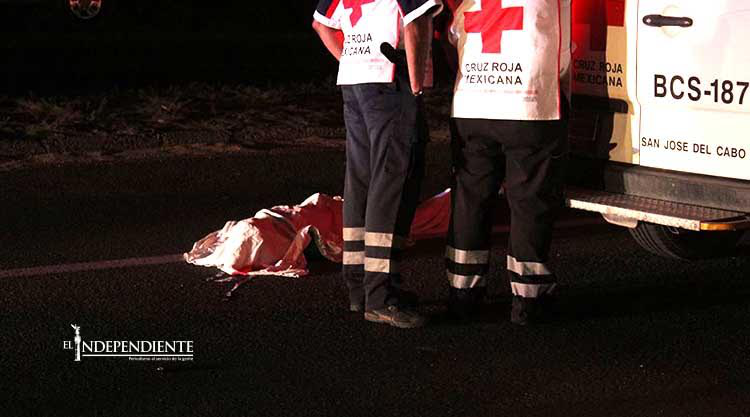 Trágico fin de semana en Los Cabos; fallece peatón al ser arrollado por vehículo Trágico fin de semana en Los Cabos; fallece peatón al ser arrollado por vehículo