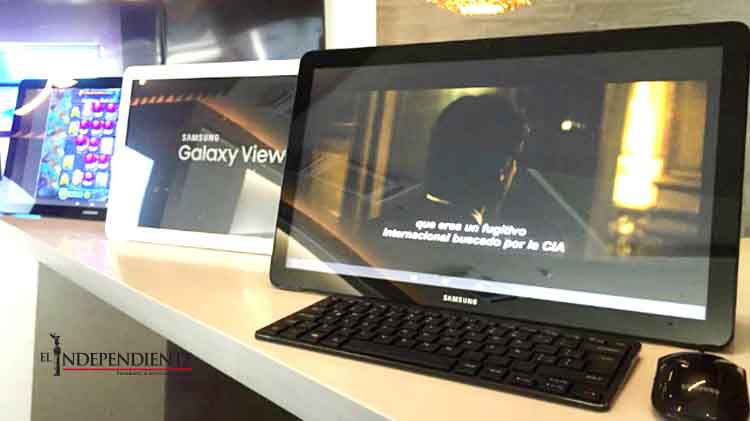 Probamos la nueva Galaxy View, una tableta inmensa para ver Netflix