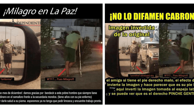 Causa polémica entre los ciudadanos la “discapacidad” de una persona en La Paz Causa polémica entre los ciudadanos la “discapacidad” de una persona en La Paz
