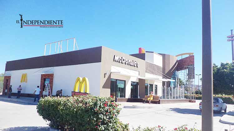 Luego de serias afectaciones por Odile y los vándalos, McDonald’s reabrirá sus puertas en enero Luego de serias afectaciones por Odile y los vándalos, McDonald’s reabrirá sus puertas en enero