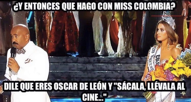 Tras el error en la coronación de Miss Universo, los memes salen a la luz pública Tras el error en la coronación de Miss Universo, los memes salen a la luz pública