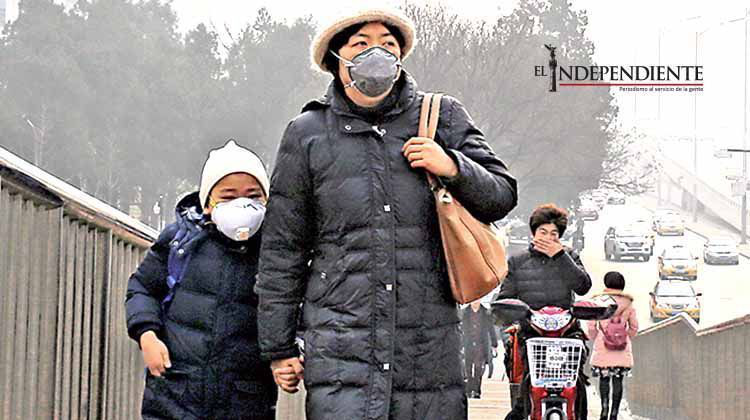 China está bajo una fuerte capa de 'smog'