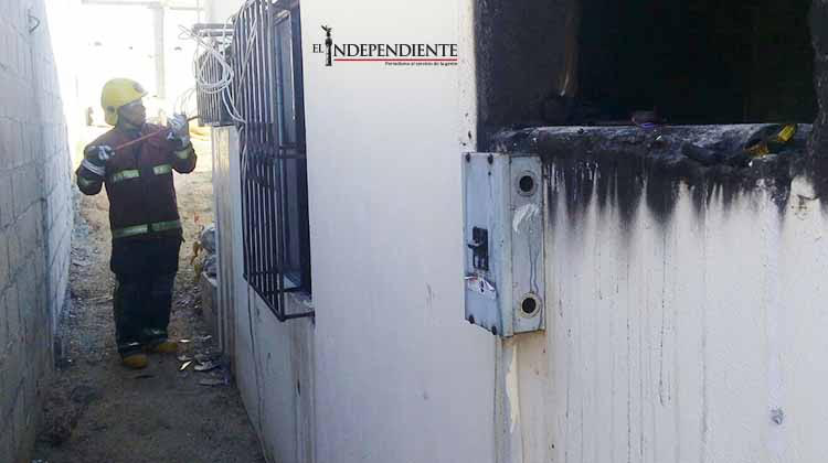 Ardió una casa en SJC; no hubo heridos