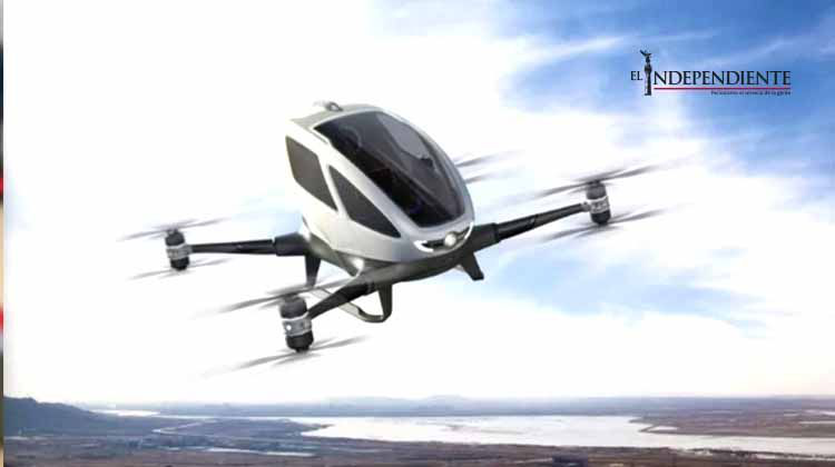 Presentan un dron capaz de transportar personas Presentan un dron capaz de transportar personas