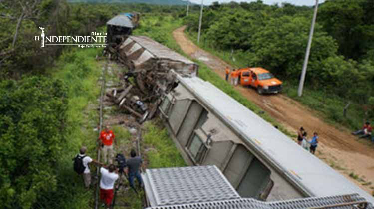 Se vuelca tren en Egipto