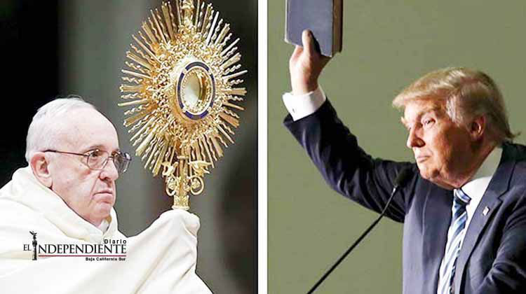 'No fue ataque personal', dice El Vaticano sobre 'bronca' entre Papa y Trump