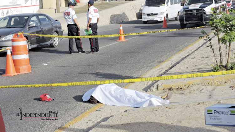 Un accidente y un muerto en la transpeninsular, saldo del fin de semana