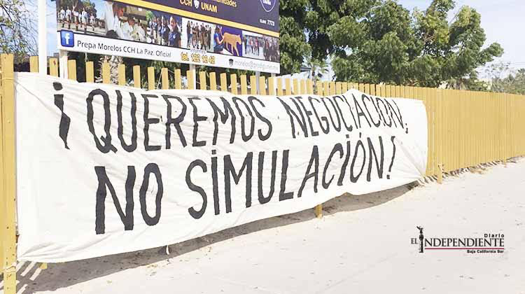 Aplaza huelga la Preparatoria Morelos para la media noche del jueves 25