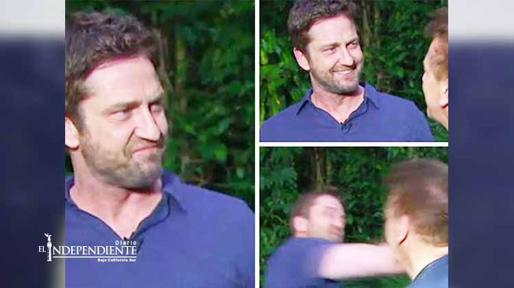 Gerard Butler le propina un puñetazo a su entrevistador Gerard Butler le propina un puñetazo a su entrevistador