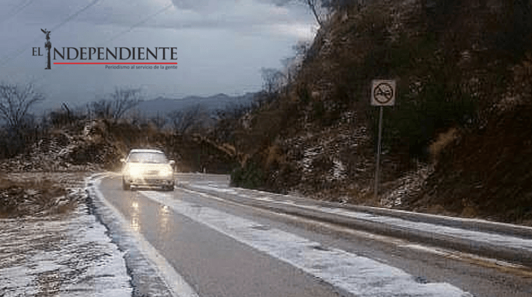 Granizada al sur del estado hace creer que hubiese nevado