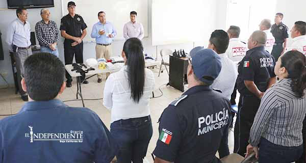 Se prepara policía de Los Cabos para implementación de Nuevo Sistema de Justicia Penal