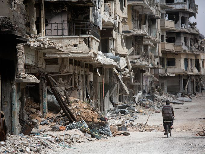 Siria está en ruinas tras cinco años de conflicto Siria está en ruinas tras cinco años de conflicto