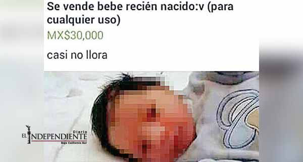 La adolescente que puso en venta a bebé recibirá tratamiento La adolescente que puso en venta a bebé recibirá tratamiento