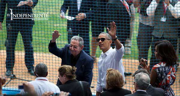 A ritmo de rumba, encuentro beisbolero presenciado por Obama y Castro A ritmo de rumba, encuentro beisbolero presenciado por Obama y Castro