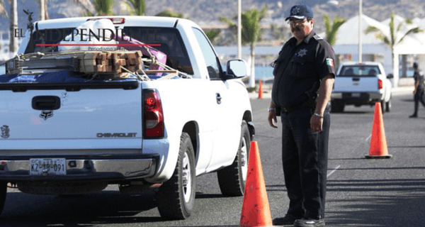 Listos los policías de Seguridad y Tránsito de La Paz para apoyar a vacacionistas Listos los policías de Seguridad y Tránsito de La Paz para apoyar a vacacionistas