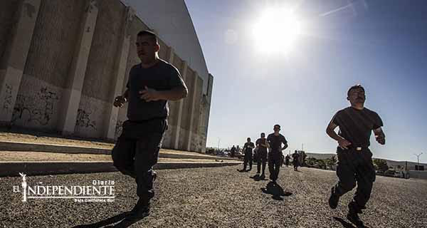 Capacitan a policías municipales en técnicas de la función policial Capacitan a policías municipales en técnicas de la función policial