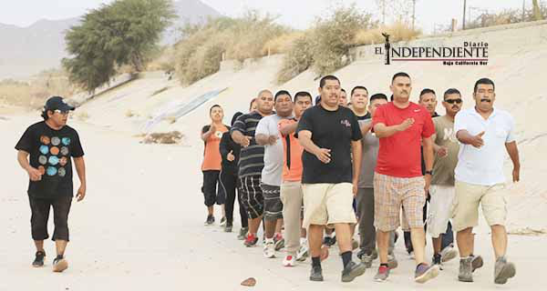 Reciben todos los policías de Los Cabos curso de acondicionamiento físico Reciben todos los policías de Los Cabos curso de acondicionamiento físico