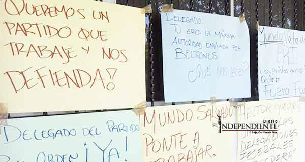 Reclaman croquistas que se les tome en cuenta el PRI Reclaman croquistas que se les tome en cuenta el PRI