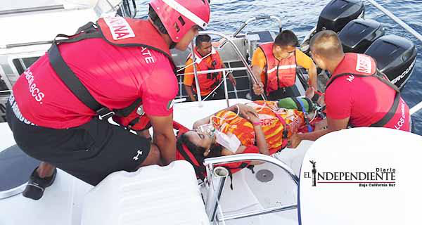 La Armada de México efectuó evacuación médica de persona de nacionalidad india