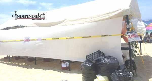Inspección Fiscal clausura puestos de masajes en 8 cascadas Inspección Fiscal clausura puestos de masajes en 8 cascadas