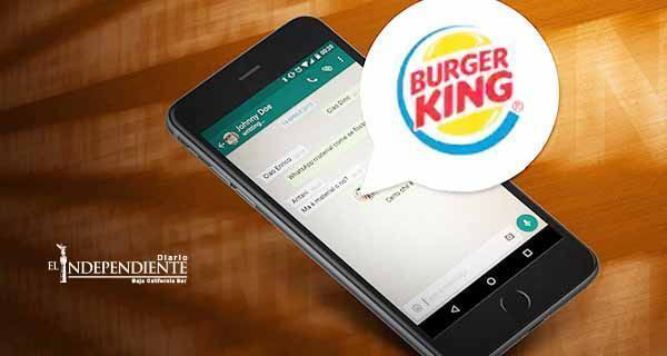 Fraude en WhatsApp ofrece descuentos de Burger King Fraude en WhatsApp ofrece descuentos de Burger King