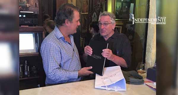 Robert de Niro disfruta de la gastronomía en Cuba Robert de Niro disfruta de la gastronomía en Cuba