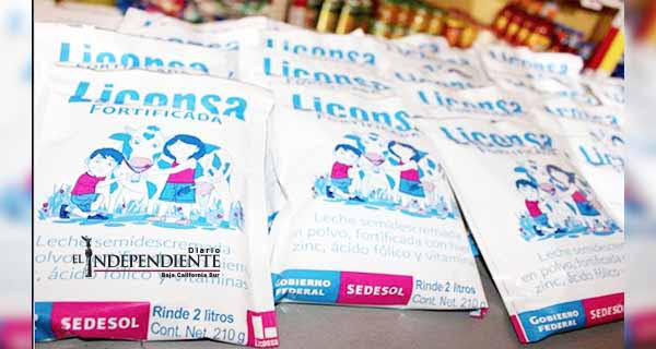 LICONSA no venderá el litro de leche a peso en BCS