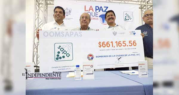 No permitiremos un desvío más de los recursos del Cuerpo de Bomberos: Alcalde