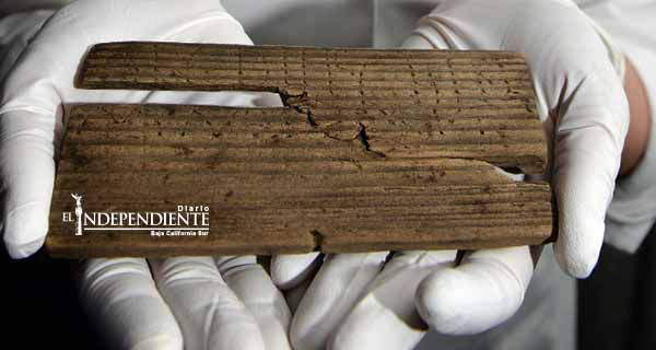 Encuentran tablas de 2 mil años de antigüedad en Londres Encuentran tablas de 2 mil años de antigüedad en Londres
