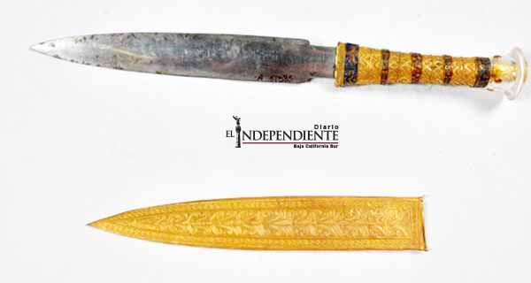 Daga en tumba de Tutankamón fue hecha con un meteorito Daga en tumba de Tutankamón fue hecha con un meteorito