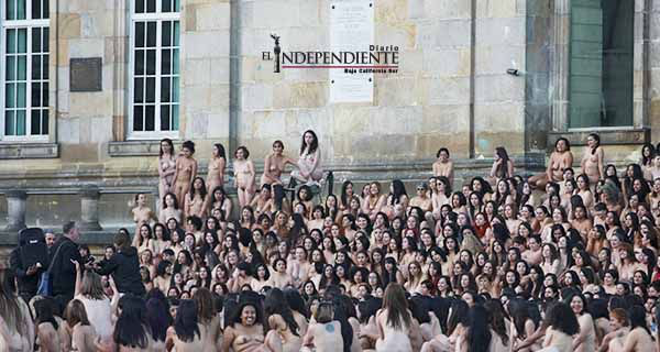 Spencer Tunick desnuda a Colombia Spencer Tunick desnuda a Colombia