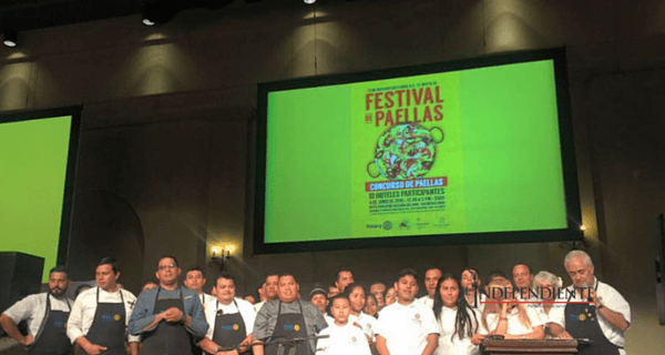10 chefs compitieron por hacer la mejor paella en el primer Festival de Paellas